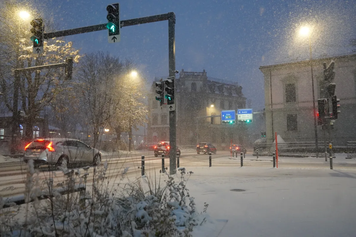 Wintereinbruch im November 2024.